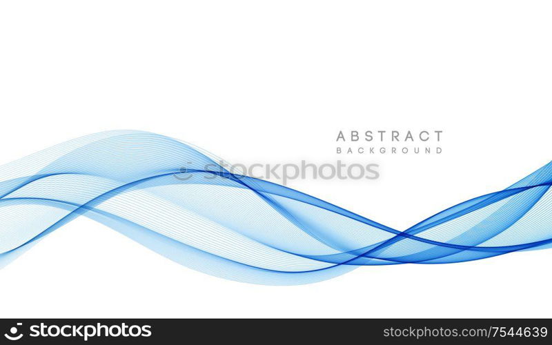 Abstract vector background, color flow waved lines for brochure, website, flyer design. Transparent smooth wave. Abstract colorful vector background, color wave for design brochure, website, flyer.