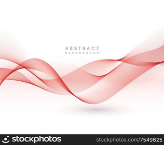 Abstract vector background, color flow waved lines for brochure, website, flyer design. Transparent smooth wave. Abstract colorful vector background, color wave for design brochure, website, flyer.