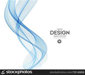Abstract vector background, color flow waved lines for brochure, website, flyer design. Transparent smooth wave. Abstract colorful vector background, color wave for design brochure, website, flyer.