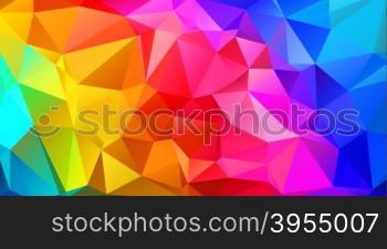 Abstract vector background. Colorful triangular abstract background. EPS 10 Vector illustration.