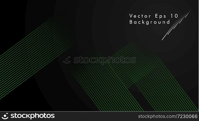 Abstract vector background. Geometric Lines , Creative and Inspiration Design .green color