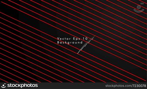 Abstract vector background. Geometric Lines - Creative and Inspiration Design .Red color