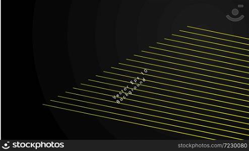 Abstract vector background. Geometric Lines - Creative and Inspiration Design .yellow color