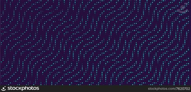 Abstract vector background. Halftone gradient gradation. Vibrant texture. Blue retro color. 80s retro style. Diagonal wave pattern. Abstract vector background. Halftone gradient gradation. Vibrant texture.
