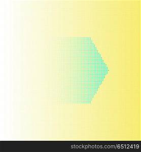 Abstract vector background. Hexagon design, yellow dots and hexagonal shape. Bright color vector background.. Abstract vector background. Hexagon design, Yellow dots and hexagonal shape. Bright color vector background