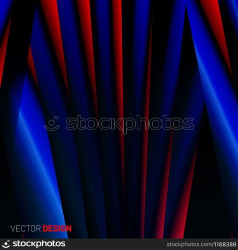 abstract vector background. rectangle shape overlapping. 3d design technology
