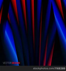 abstract vector background. rectangle shape overlapping. 3d design technology