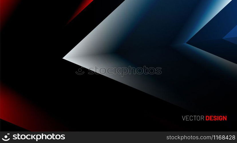 abstract vector background. rectangle shape overlapping. 3d design technology