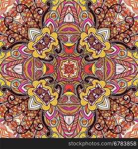 abstract vector background with rich ornament