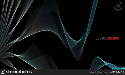 abstract vector background with smooth lines abstract line design technology futuristic wallpapers