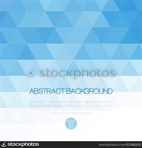 Abstract vector background with triangles. Template brochure design.. Abstract vector background