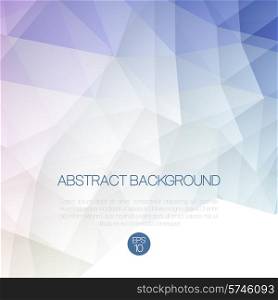 Abstract vector background with triangles. Template brochure design.. Abstract vector background