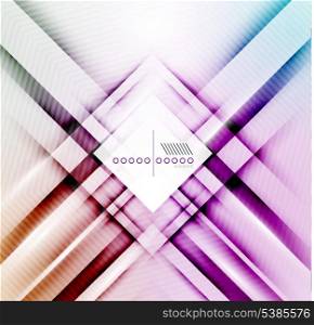 Abstract vector blur lines geometric shape background for business, technology, presentation, template