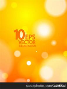 Abstract vector blurred light background