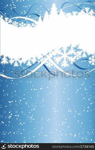 Abstract Vector Christmas Background