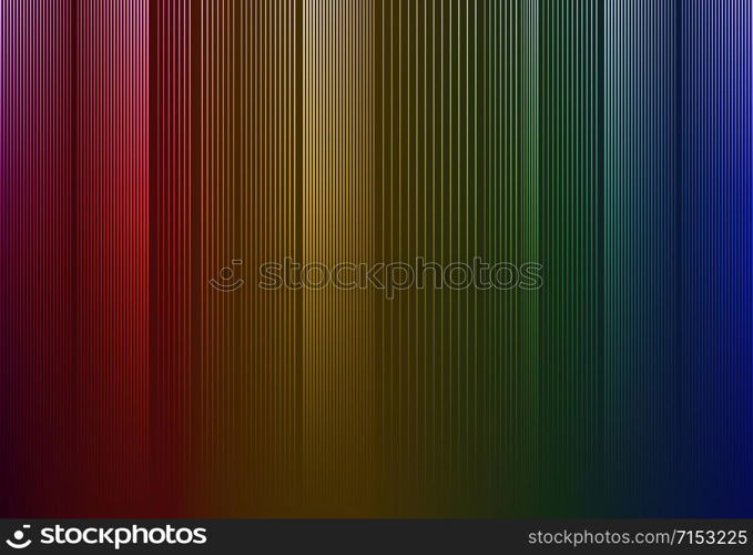 Abstract vector colorful background with lines