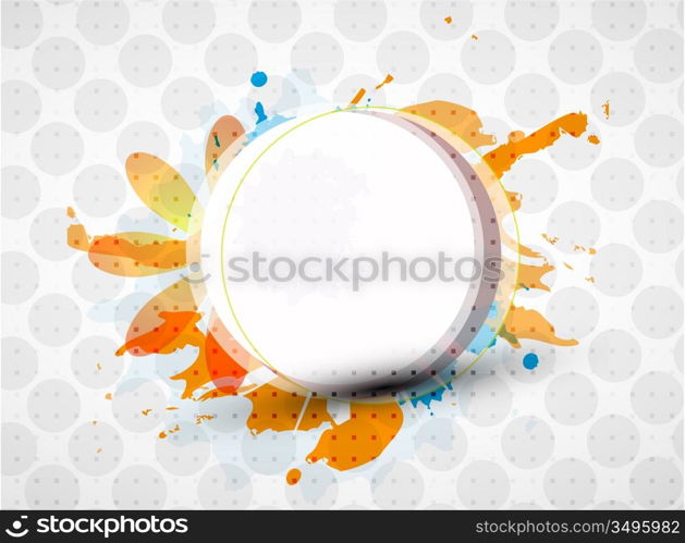 Abstract vector colorful shapes background