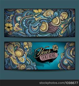 Abstract vector decorative ethnic ornamental backgrounds. Series of image Template frame design for card.