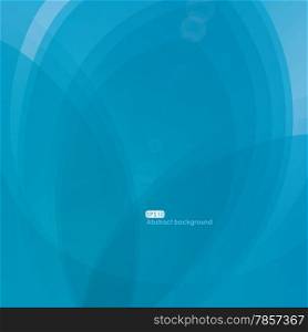 Abstract vector EPS10 wave background in blue tones