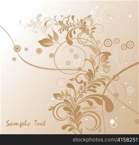 abstract vector floral