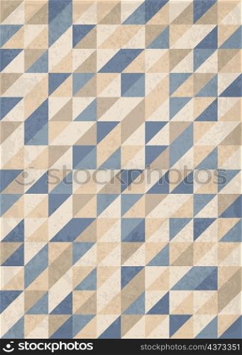 Abstract vector geometric background with triangles