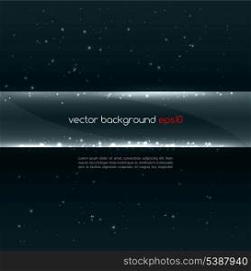 Abstract vector glowing background. Vector illustration