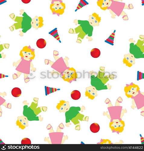 Abstract vector greeting seamless background for design use.