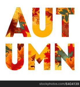 Abstract Vector Illustration Background with Falling Autumn Leaves. EPS10. Abstract Vector Illustration Background with Falling Autumn Leav