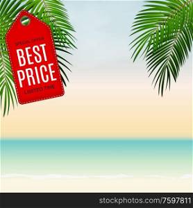 Abstract Vector Illustration Summer Sale Background. EPS10. Abstract Vector Illustration Summer Sale Background