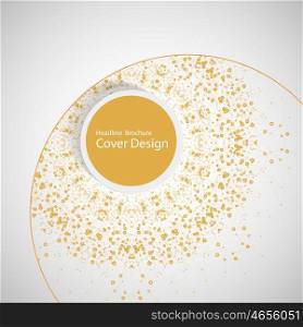 Abstract vector illustration with modern islam ornament. Abstract vector illustration with modern islam ornament.