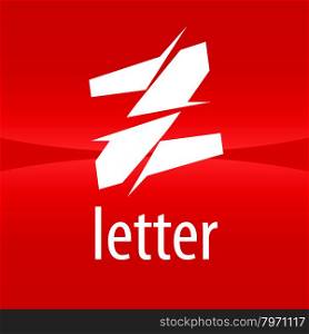 Abstract vector logo creative letter Z