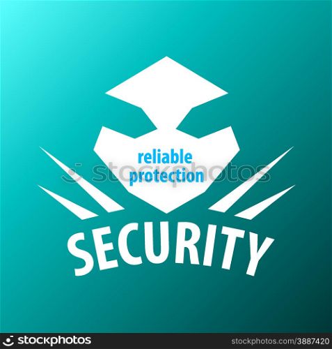 Abstract vector logo for security guards