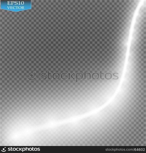 Abstract vector magic glow star light effect with neon blur curved lines. Sparkling dust star trail with bokeh.. Abstract vector magic glow star light effect with neon blur curved lines. Sparkling dust star trail with bokeh. Vector