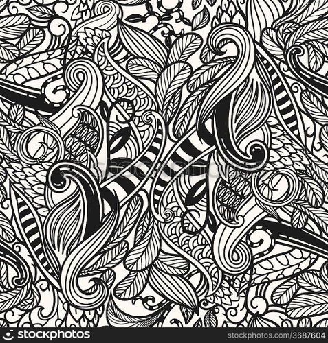 abstract vector seamless pattern
