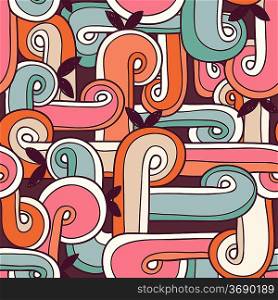 abstract vector seamless pattern