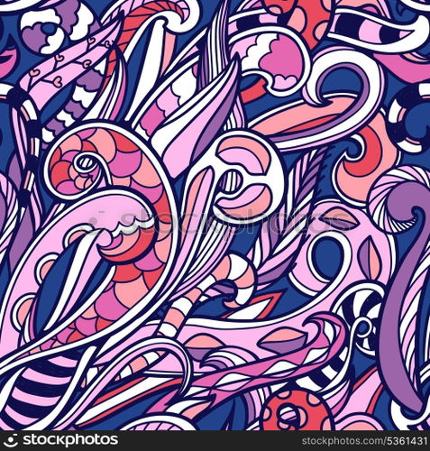 abstract vector seamless pattern