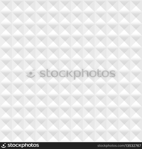 Abstract vector seamless pattern. White vector texture