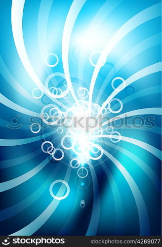 Abstract vector shiny background