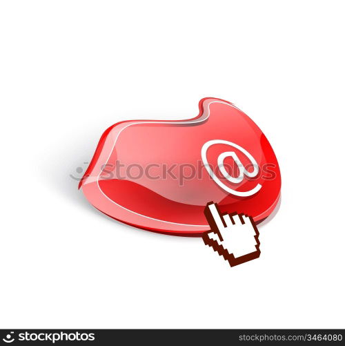 Abstract vector shiny design elements