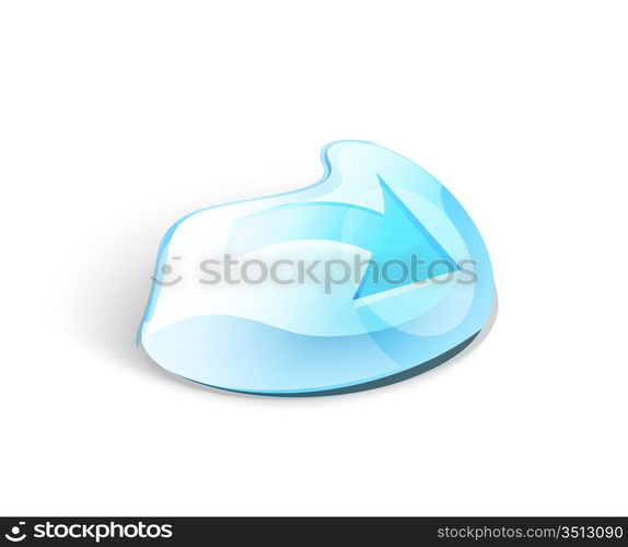 Abstract vector shiny design elements