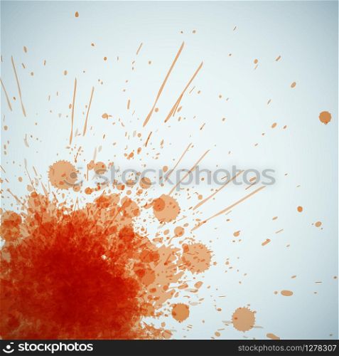 Abstract vector spots background illustration with place for your text