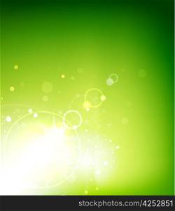 Abstract vector sunshine background