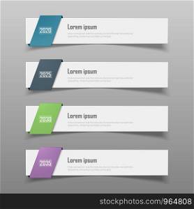 Abstract vector template design for copy space. You can use for infographic artwork, element design, template decoration. illustration vector eps10