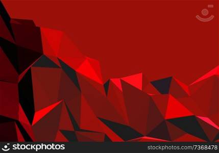 Abstract vector template design with colorful geometric triangular background for brochure, web sites, leaflet, flyer. Low poly banner. Abstract vector template design with colorful geometric triangular background for brochure, web sites, leaflet