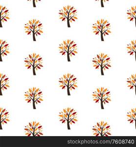 Abstract Vector Tree Seamless Pattern Background Illustration EPS10. Abstract Vector Tree Seamless Pattern Background Illustration