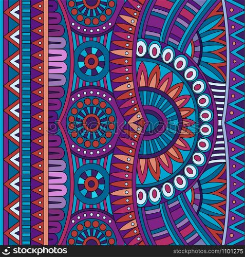 Abstract vector tribal ethnic background seamless pattern. Abstract vector tribal ethnic background seamless