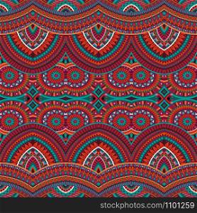 Abstract vector tribal ethnic background seamless pattern. tribal ethnic background seamless pattern