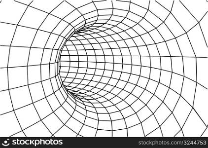 abstract vector tunnel - suitable for background