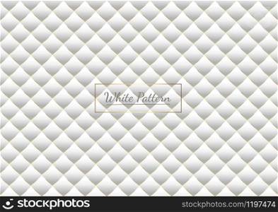 Abstract vector white and gray subtle lattice pattern background. Modern style for can be used in cover design poster website flyer. Vector illustration