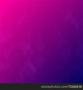Abstract vibrant color background with halftone style texture. dots pattern. Vector illustration